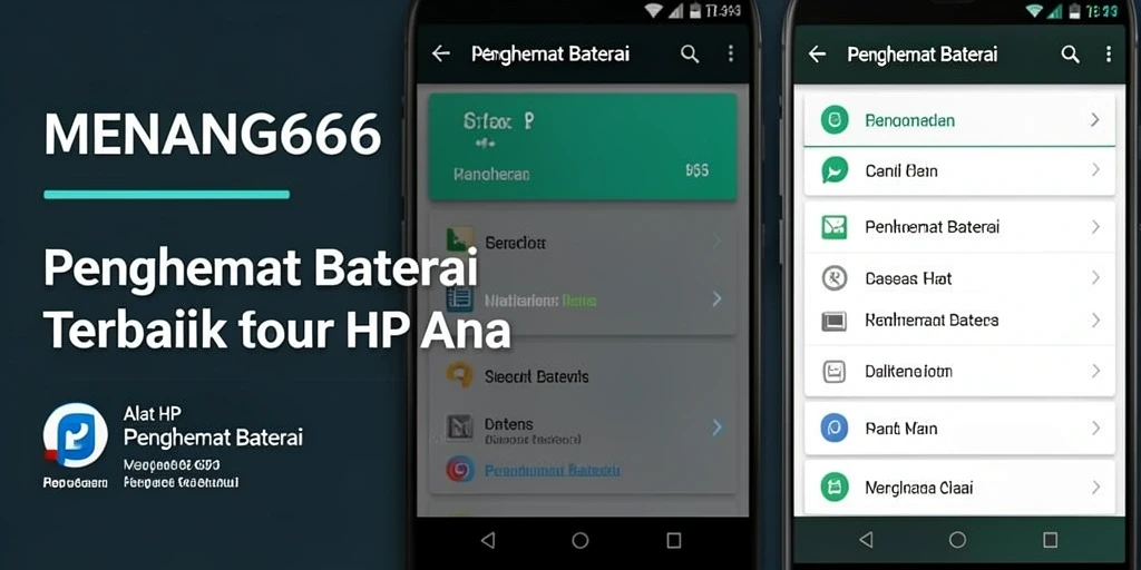Antarmuka pengguna <strong>MENANG666</strong> yang intuitif dan fitur penghemat baterai yang efektif.